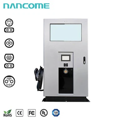 Gwefrydd EV Masnachol gydag Arddangosfa Lliw